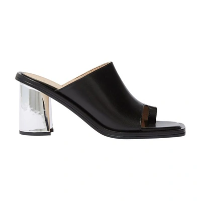 Shop Scarosso Gwen Sandals In Black Calf