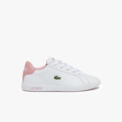 Lacoste Children's Graduate Synthetic Sneakers - 12 In White | ModeSens