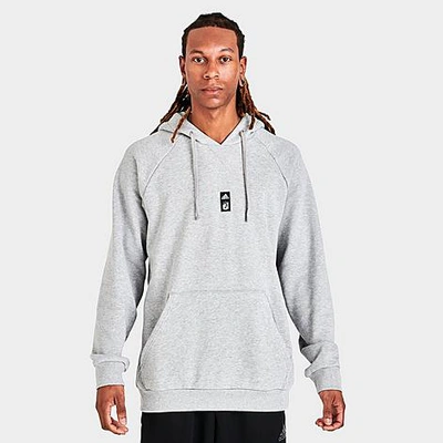 Shop Adidas Team Men's Adidas Minnesota United Fc Travel Pullover Hoodie In Medium Grey Heather