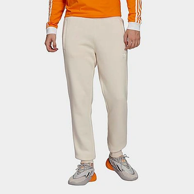 Shop Adidas Originals Adidas Men's Originals Adicolor Essentials Trefoil Pants In Wonder White