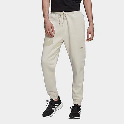 Adidas Originals Adidas Men's Cozy Fleece Leg Mid-rise Pants In Off White/off White | ModeSens
