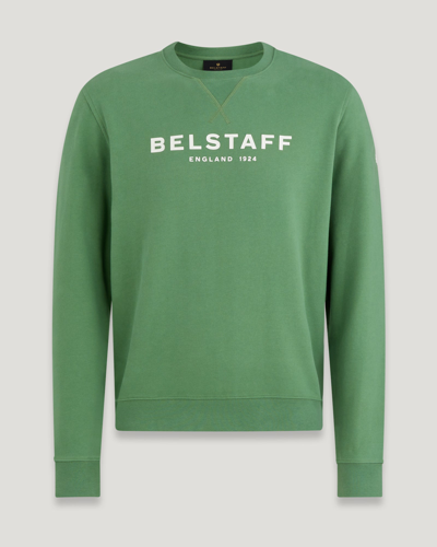 Belstaff 1924 Sweatshirt Für Herren M In Graph Green | ModeSens
