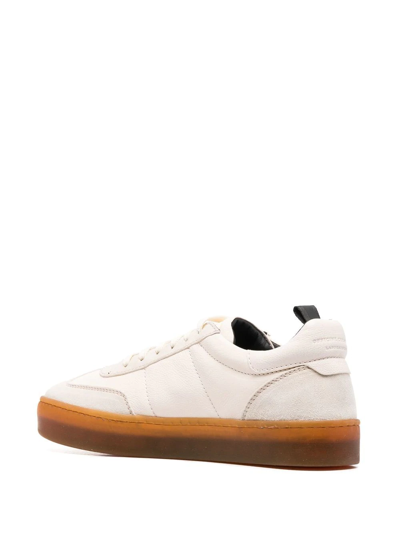 Officine Creative Low-top Lace-up Sneakers In Neutrals