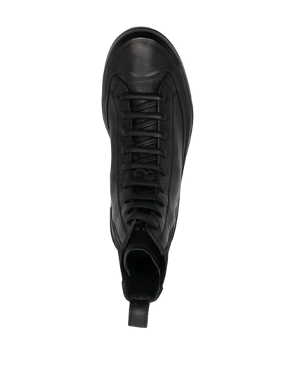 Officine Creative Frida Leather Ankle Boots In Black