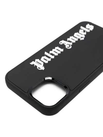 Shop Palm Angels Logo-embossed Iphone 13 Case In Black