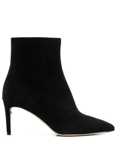 Shop Ferragamo Imogen 70mm Ankle Boots In Black