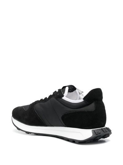 Hogan Low-top Sneakers H601 Suede In Black
