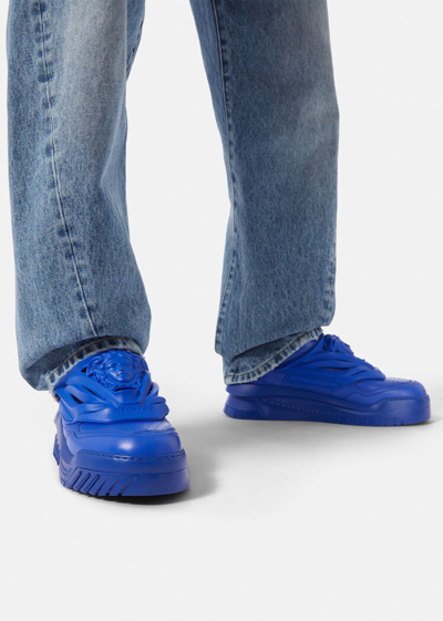 Shop Versace Odissea Sneakers, Male, Blue, 47.5