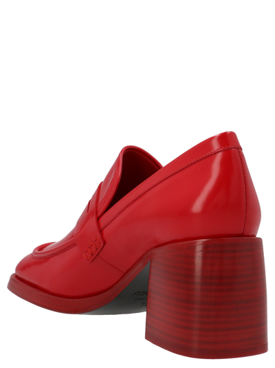 Shop Freelance Anais 70 Loafers In Red
