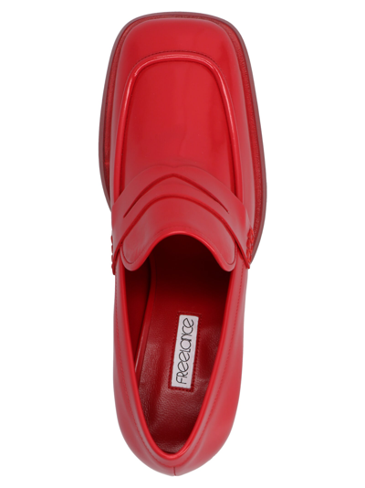 Shop Freelance Anais 70 Loafers In Red
