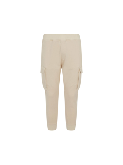 Shop Dsquared2 Sweatpants In Off White