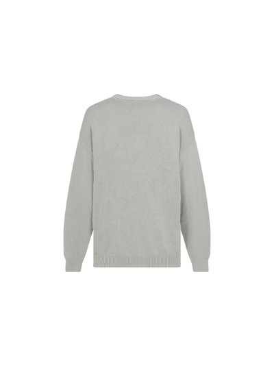 Shop Balenciaga Sweater In Dirty White