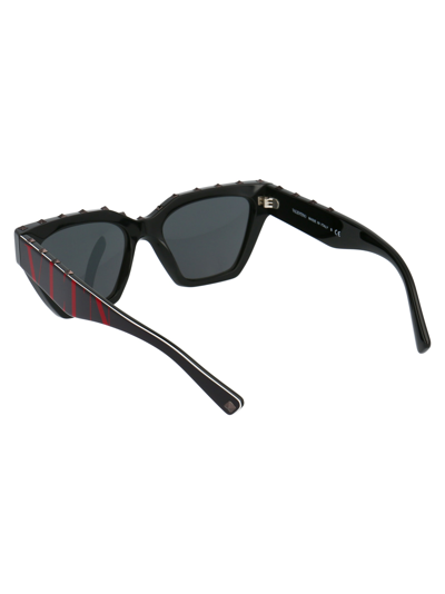 Shop Valentino 0va4046 Sunglasses In Black