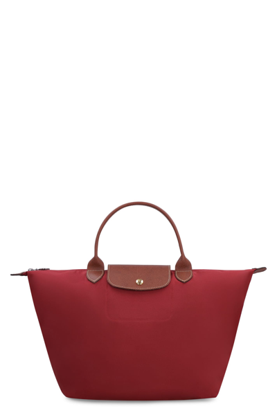 Longchamp Top Handle Bag S Le Pliage Original In Burgundy | ModeSens