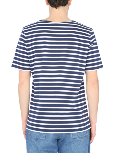 Shop Saint James Levant Moderne T-shirt In Blu