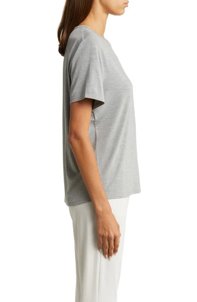 Cozy Earth Ultrasoft Short Sleeve Pajama Top In Grey