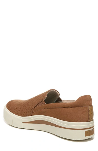 Shop Dr. Scholl's Happiness Lo Slip-on Sneaker In Brown