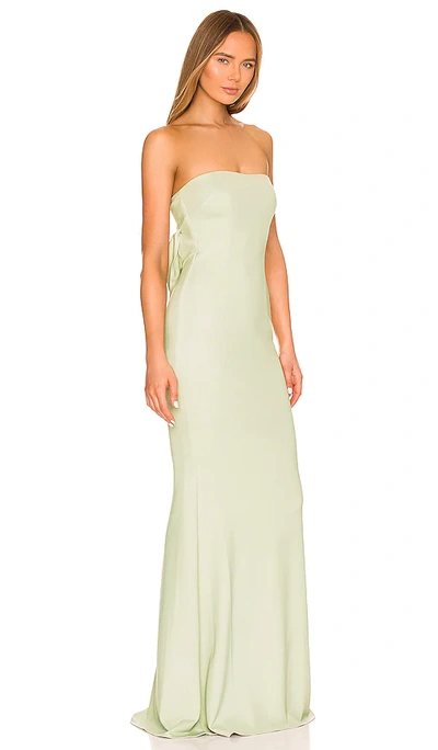 Shop Katie May Mary Kate Gown In Sage