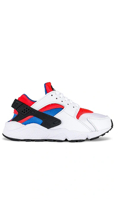 Shop Nike Air Huarache Sb Sneaker In White  Black  Burnt Crimson  & Photo Blu