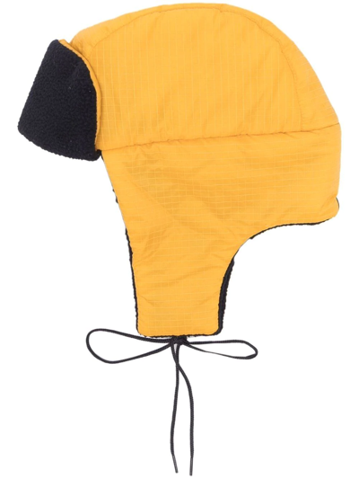 Shop Mackintosh Frozen Trapper Hat In Yellow