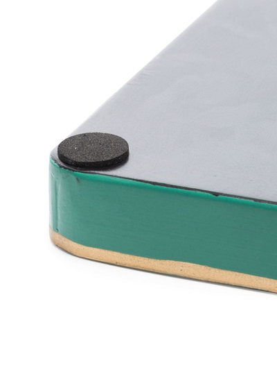 Les-ottomans Serving And Trays Green Uni In Green