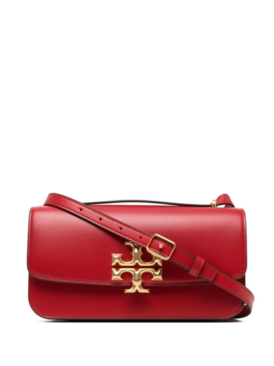 Shop Tory Burch Eleanor Shoulder Bag In Red