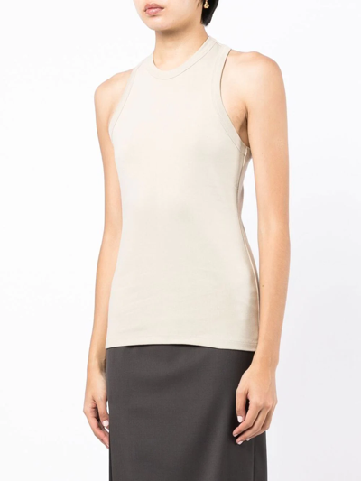 Shop Low Classic Sleeveless Tank Top In Neutrals