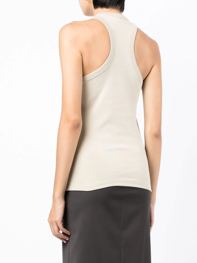 Low Classic Classic Rib Sleeveless Top In Neutrals