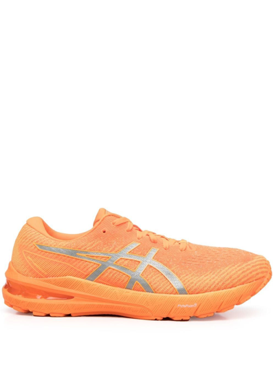 Shop Asics Gel Lite Show Low-top Sneakers In Orange