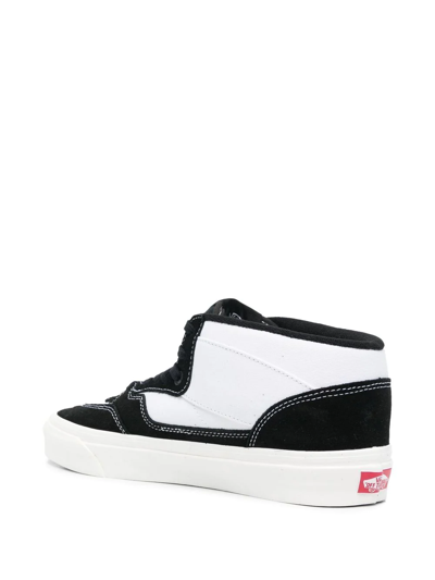 Shop Vans Panelled High-top Sneakers In Black