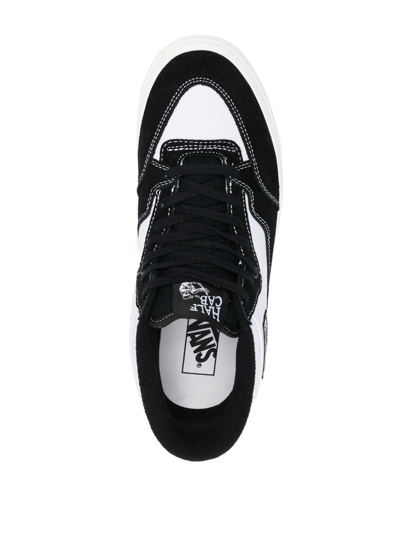 Shop Vans Panelled High-top Sneakers In Black