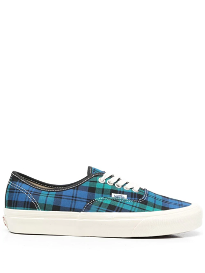 Vans tartan shop trainers