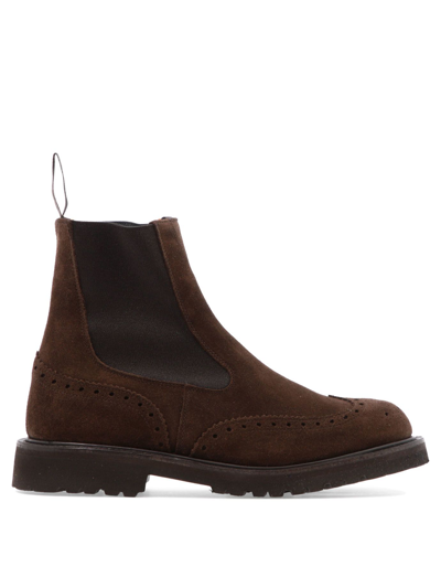 Shop Tricker's Women's Brown Other Materials Ankle Boots