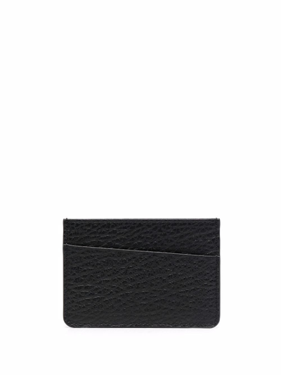 Shop Maison Margiela Card Holder With Logo In Black