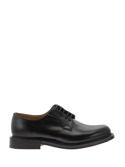 Shop Church's Shannon - Polished Binder Derby In Black