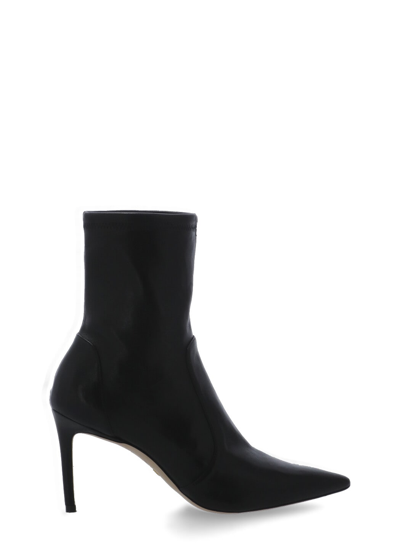 Shop Stuart Weitzman Stuart 85 Boot In Black