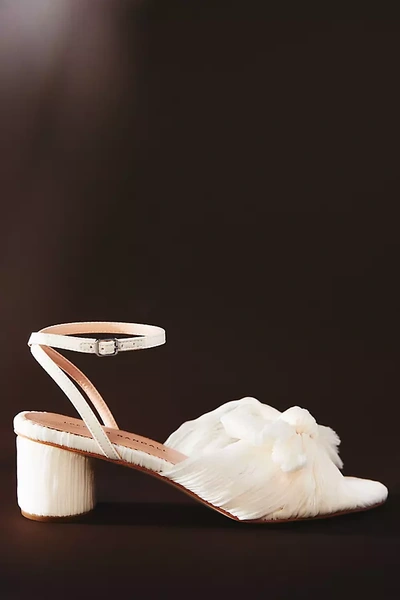 Shop Loeffler Randall Dahlia Heels In White