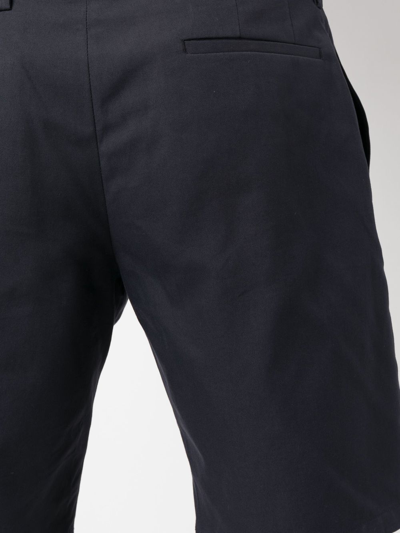Paul Smith Man Shorts & Bermuda Shorts Midnight Blue Size L Cotton In 蓝色