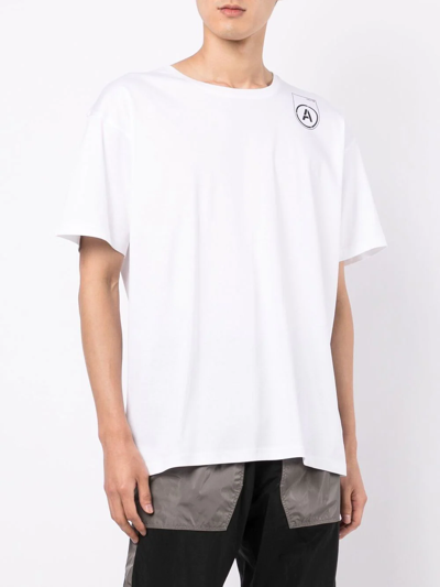 Shop Acronym Graphic-print T-shirt In 白色