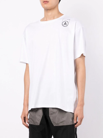 Shop Acronym Graphic-print T-shirt In 白色