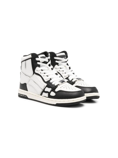 LACE-UP HI-TOP SNEAKERS