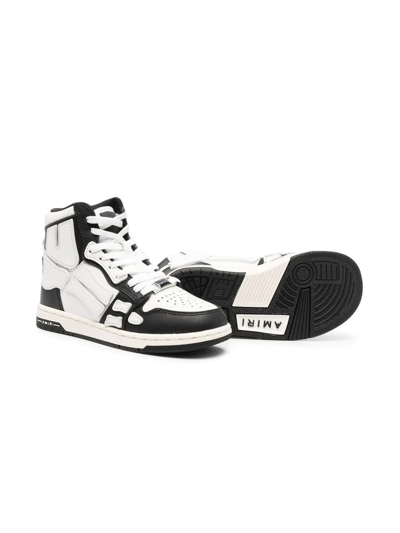 LACE-UP HI-TOP SNEAKERS
