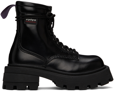 Eytys Michigan Leather Boots In Schwarz | ModeSens