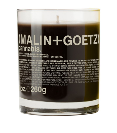 Shop Malin + Goetz Malin+goetz Cannabis Candle (260g) In Multi