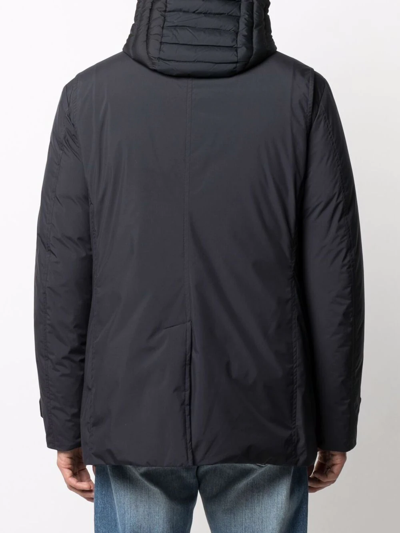 Moorer Raffaello Stp Bomber Jacket In Blue