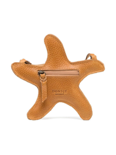 Shop Donsje Thysa Starfish Purse In Brown