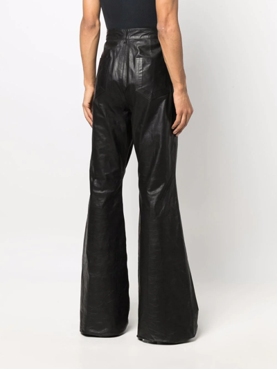 Shop Rick Owens Bolan Bootcut Jeans In Black