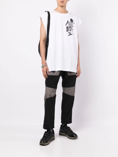 Shop Acronym Graphic-print Tank Top In White