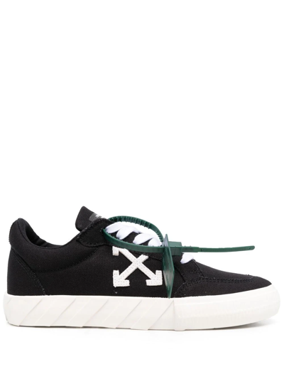 Shop Off-white Virgil Abloh Lace-up Sneakers In Black