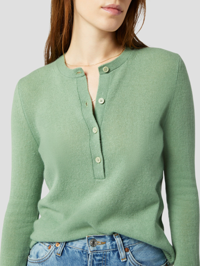 Shop Equipment Smithe Cashmere Sweater In Reseda Green